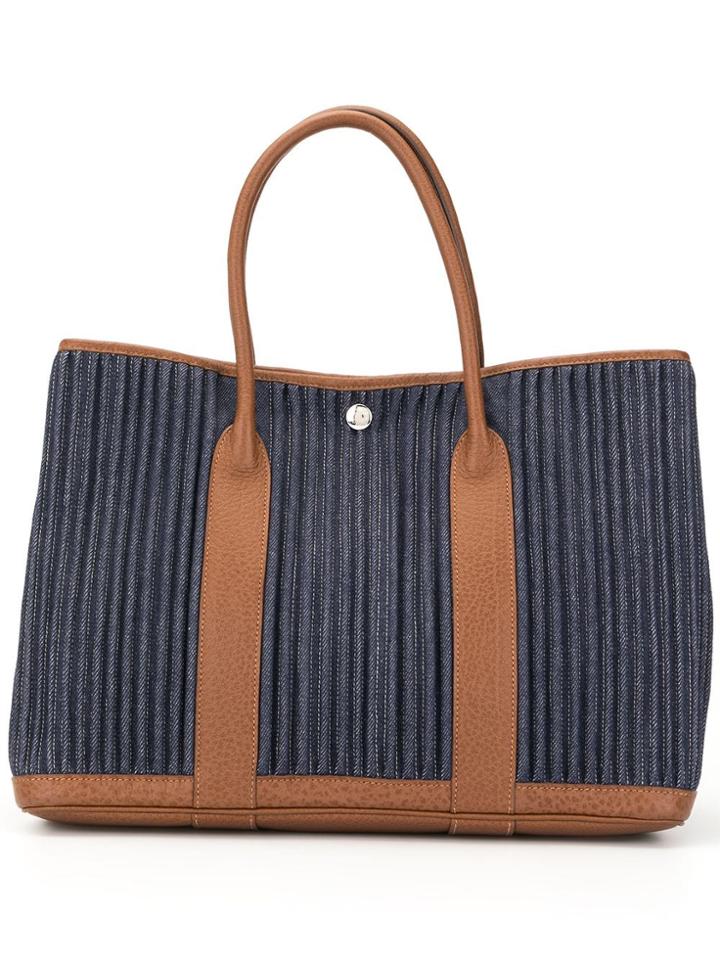 Hermès Pre-owned 2008 Garden Party Mm Tote - Blue