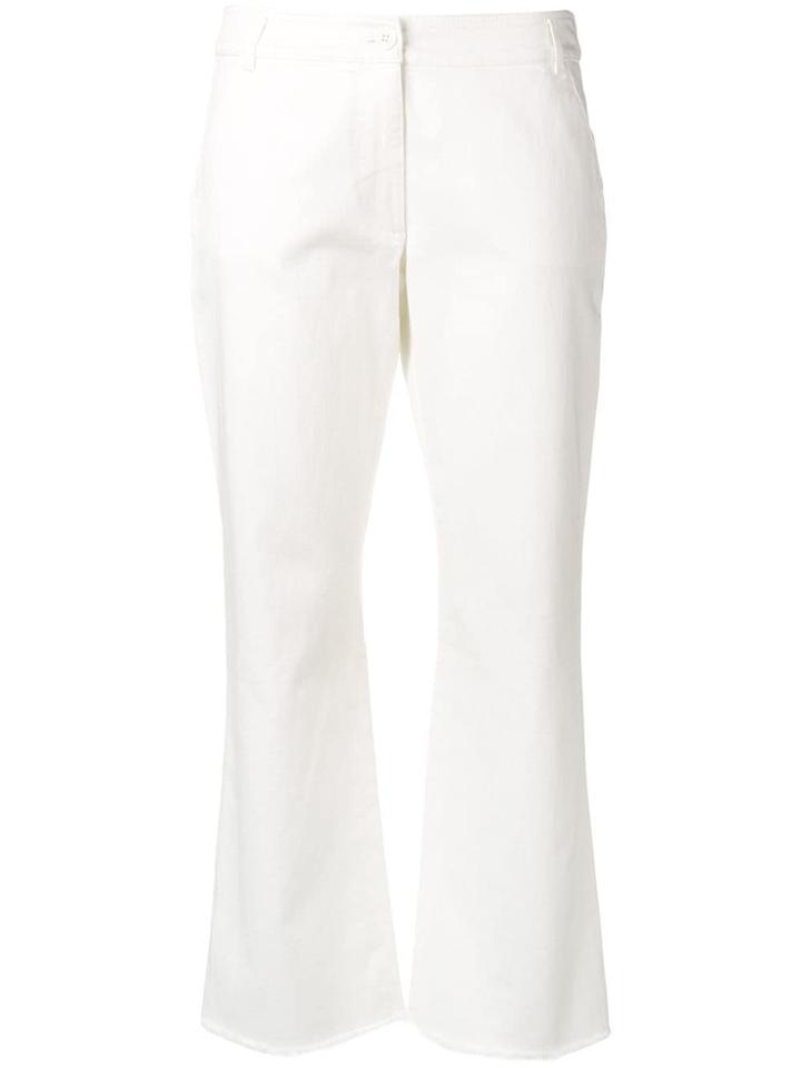 Woolrich Cropped Denim Jeans - Neutrals