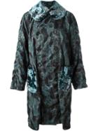 Comme Des Garçons Camouflage Velour Coat