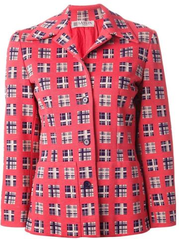 Lanvin Pre-owned Jacquard Jacket - Yellow