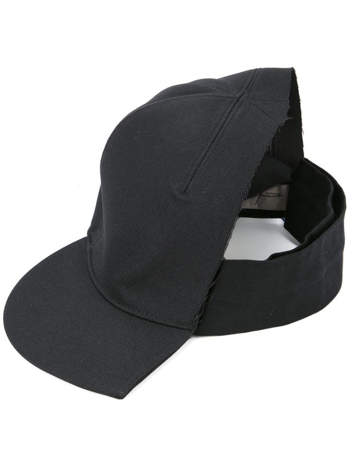 Yohji Yamamoto Half Cap - Black