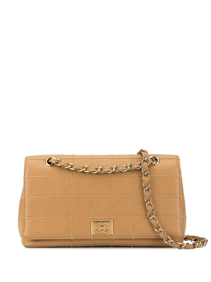 Chanel Pre-owned Choco Bar Shoulder Bag - Brown