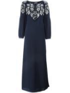 Tory Burch 'lisette' Embellished Kaftan Dress