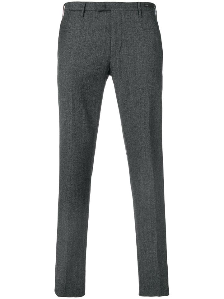 Pt01 Classic Straight-leg Trousers - Grey