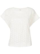 Bellerose Perforated T-shirt - White