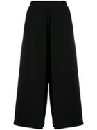 Alexander Wang Side Pocket Cropped Palazzo Pants - Black