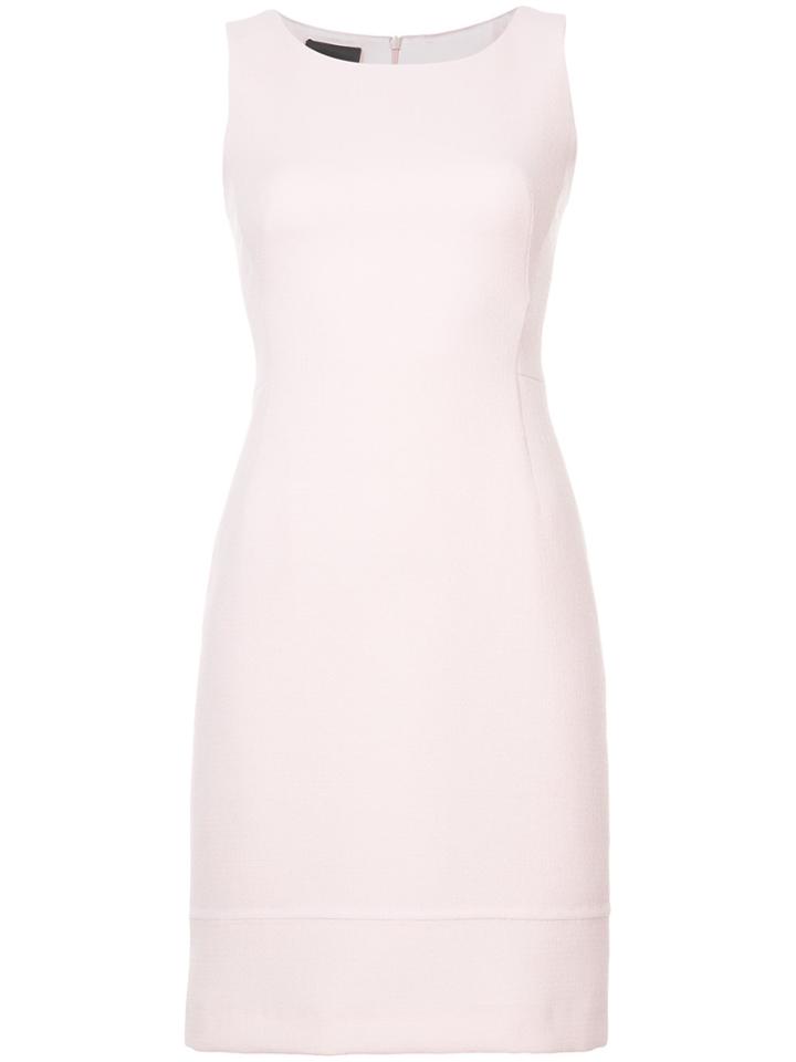 Akris Sleeveless Fitted Shift Dress - Pink & Purple
