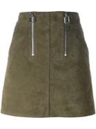 Courrèges Zip Detail A-line Mini Skirt