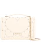 Love Moschino Medium Hearts Shoulder Bag - White