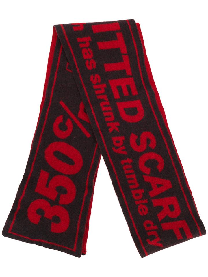 Doublet Printed Scarf - Black