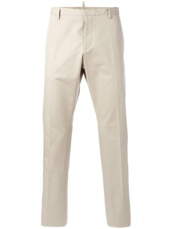 Dsquared2 Tokyo Trousers, Men's, Size: 50, Nude/neutrals, Cotton