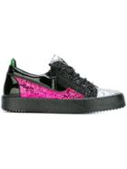 Giuseppe Zanotti Design 'frankie' Low-top Glitter Sneakers