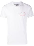 Mc2 Saint Barth Logo Round Neck T-shirt - White