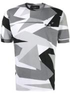 Hydrogen Graphic Print T-shirt, Men's, Size: Medium, Black, Cotton