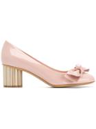 Salvatore Ferragamo Avola Pumps - Pink & Purple
