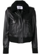 Calvin Klein Concealed Zip Bomber Jacket - Black