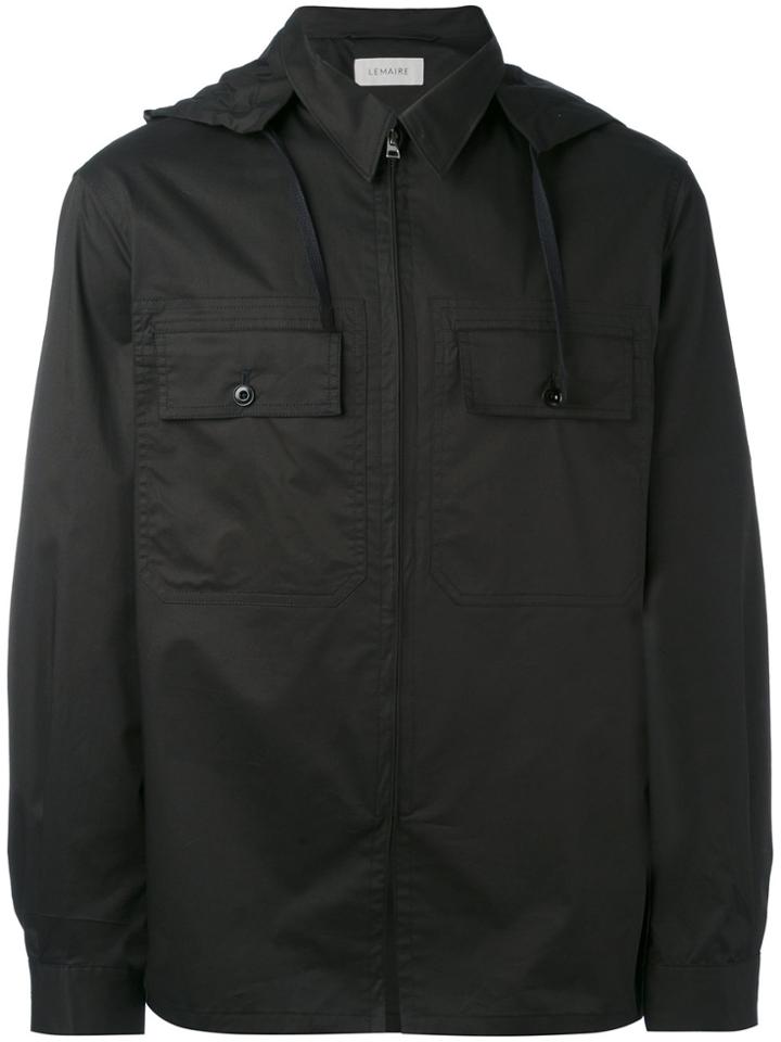 Lemaire Hooded Jacket - Black