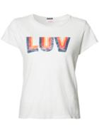 Mother Luv T-shirt, Women's, Size: Medium, White, Cotton