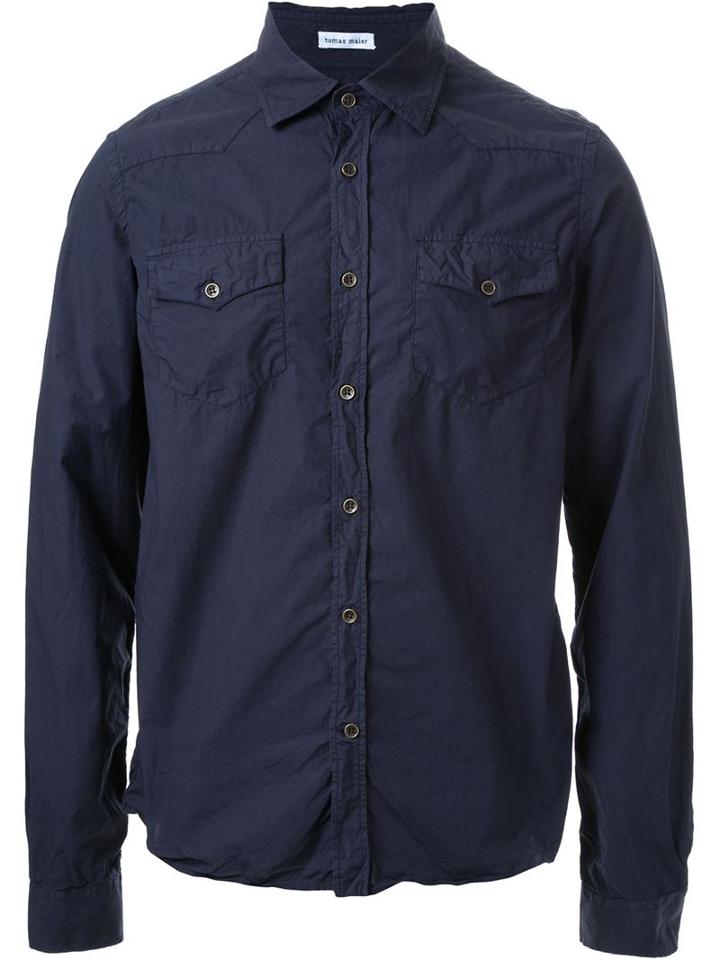 Tomas Maier Classic Plain Shirt