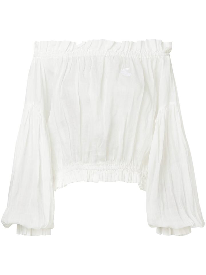 Vivienne Westwood Off-shoulder Blouse - White