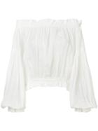 Vivienne Westwood Off-shoulder Blouse - White
