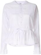 Sir. Elke Embroidered Shirt - White