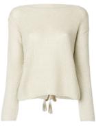 Forte Forte Classic Fitted Sweater - Nude & Neutrals