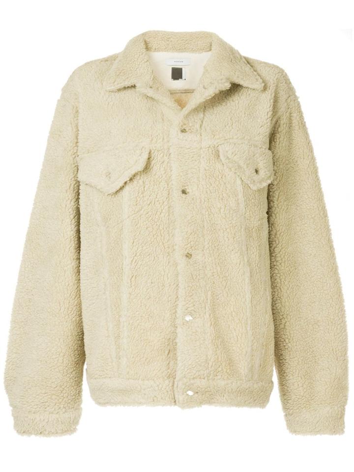 Facetasm Boa Faux-shearling Jacket - Neutrals