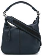 Tod's - Miky Shoulder Bag - Women - Calf Leather - One Size, Blue, Calf Leather