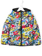Fendi Kids Bag Bugs Padded Jacket, Girl's, Size: 12 Yrs