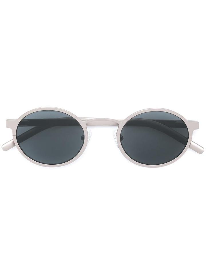 Blyszak Round Frame Sunglasses, Adult Unisex, Grey, Metal (other)