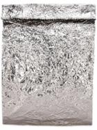 Zilla Metallic Clutch, Women's, Grey