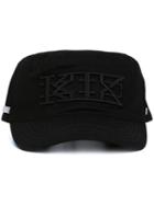 Ktz Military Cap, Men's, Black, Cotton