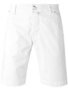 Jacob Cohen Chino Shorts, Men's, Size: 36, White, Cotton/spandex/elastane