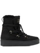 Tommy Hilfiger Lace-up Snow Boots - Black