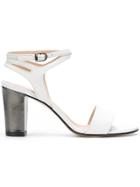 Marc Ellis Open-toe Heeled Sandals - White