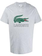 Lacoste Contrast Logo T-shirt - Grey
