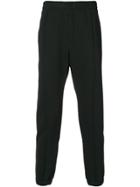 Fendi Track Pants With Bag Bug Detailing - Black