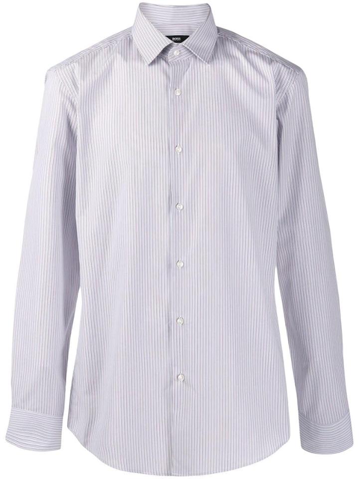 Boss Hugo Boss Classic Striped Shirt - White