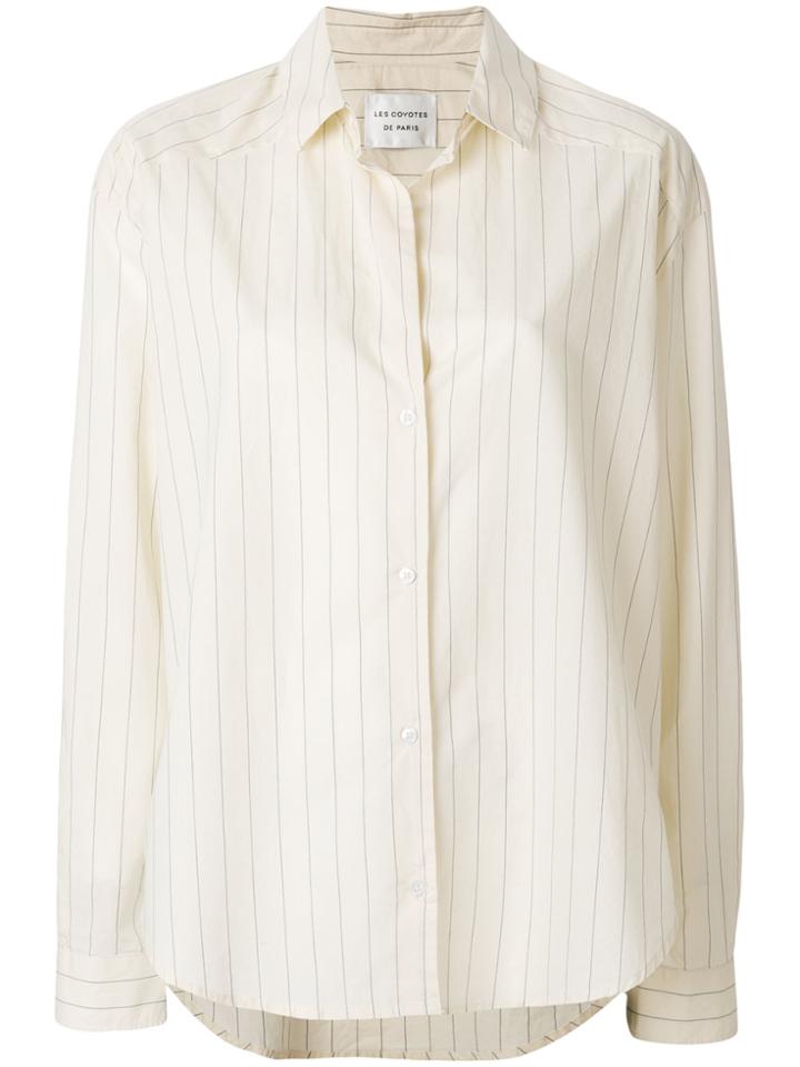 Les Coyotes De Paris Yana Blouse - Nude & Neutrals