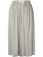 Ikumi - Printed Culottes - Women - Rayon - L, Women's, Brown, Rayon