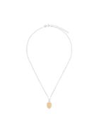 True Rocks Mini Shield Necklace - Metallic