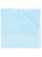 Faliero Sarti - 'tobia' Scarf - Women - Silk/modal - One Size, Women's, Blue, Silk/modal
