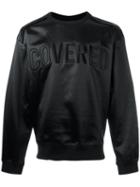 Juun.j - Covered Sweatshirt - Men - Cotton/polyester/acetate - 48, Black, Cotton/polyester/acetate