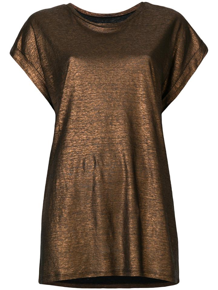 Balmain Oversized Shortsleeved T-shirt - Brown