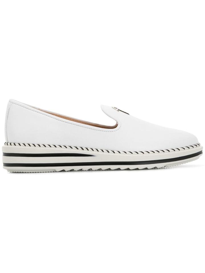 Giuseppe Zanotti Tim Loafers - White