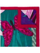 Cha Val Milano Butterfly Scarf - Red