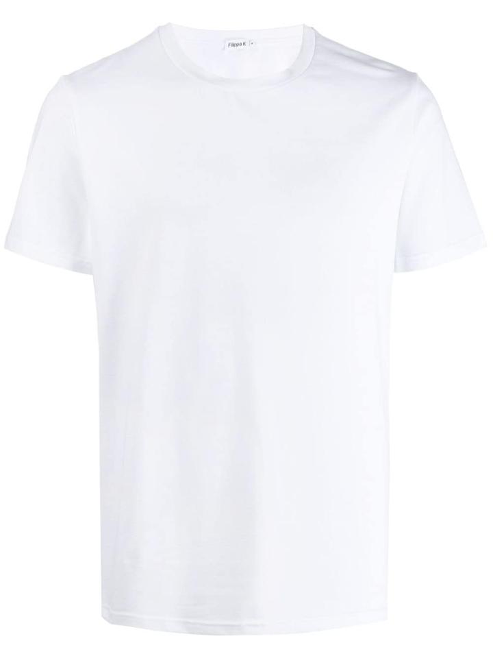Filippa-k Fitted Crew Neck T-shirt - White