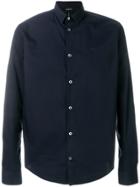 Emporio Armani Classic Button-down Shirt - Blue