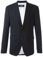 Dsquared2 Classic Blazer, Men's, Size: 52, Blue, Cotton/polyester/spandex/elastane/virgin Wool